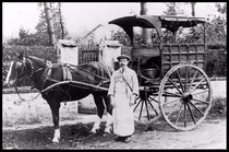 M. Bodereau, boucher en livraison